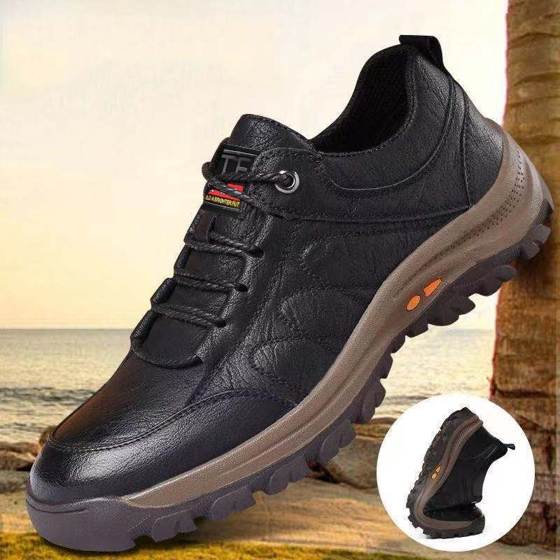 Lotte | Chaussures de randonnée confortables et respirantes en marron élégant