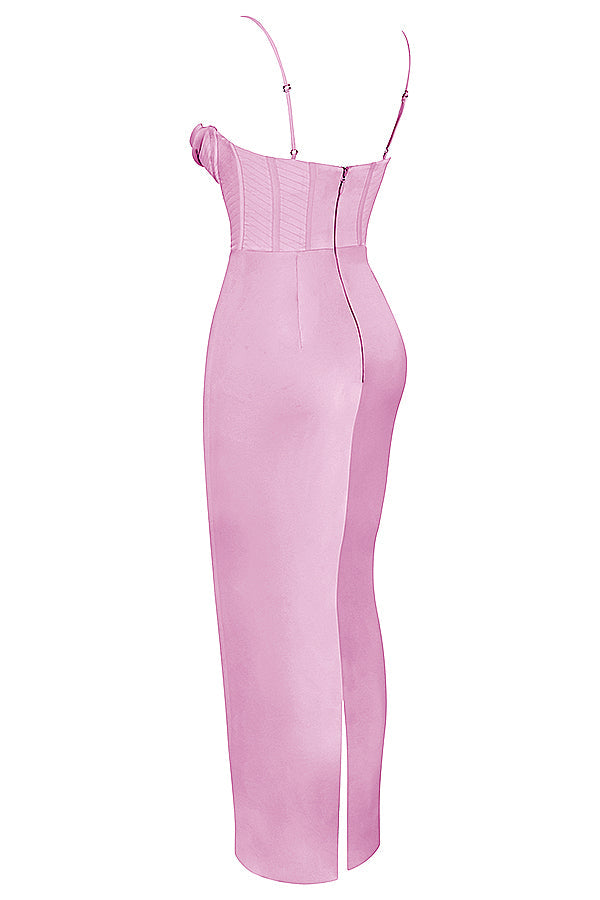 Sophia - Robe longue corset élégante