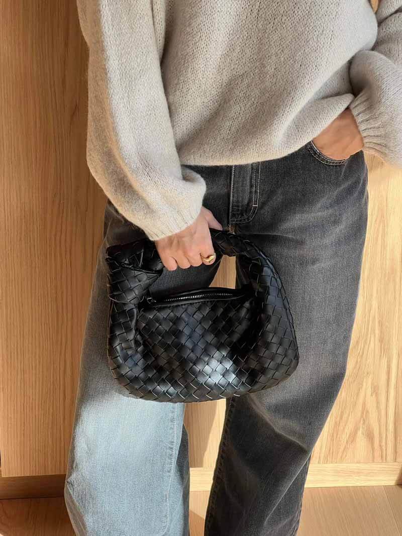 Lina | Mini Sac Tissé avec Design Élégant et Artisanat Unique pour Toutes les Occasions