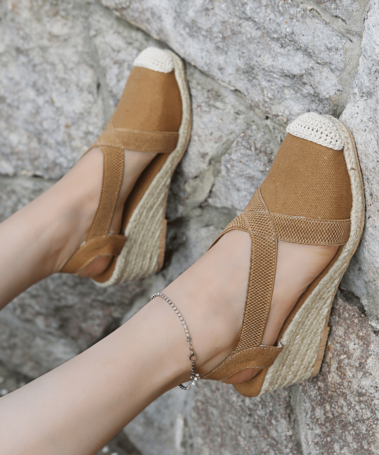 Fenne | Espadrilles en toile pour un chic sans faille