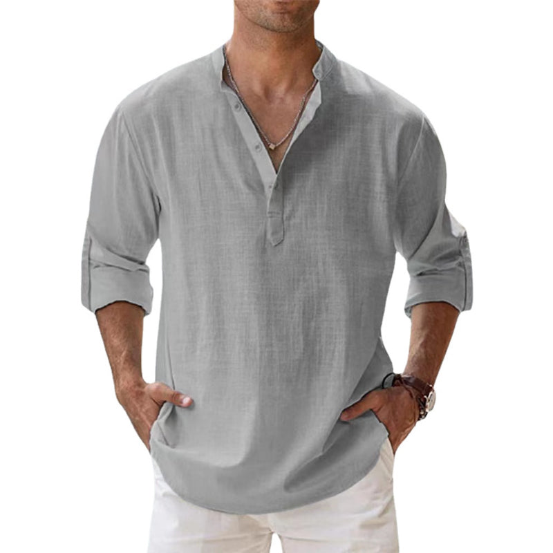 Bellevo | Chemise en lin élégante pour hommes