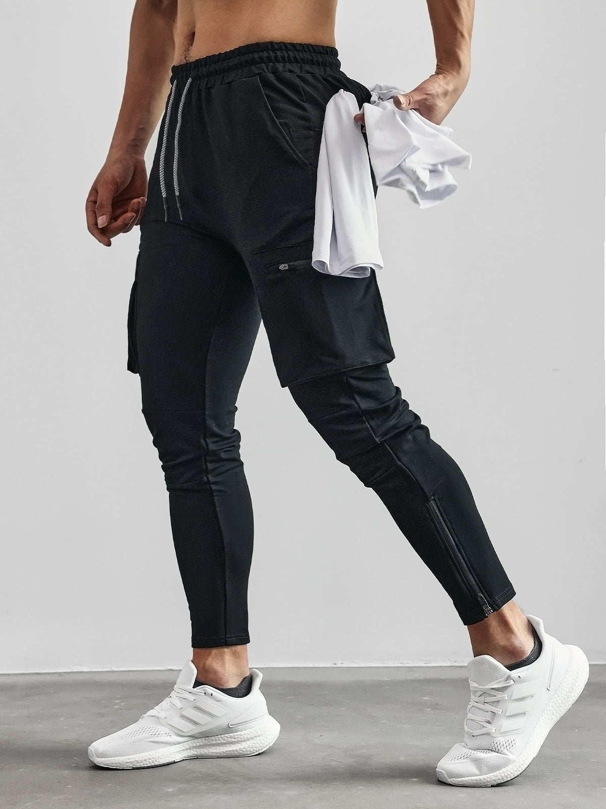 Titan | Jogging avec Tissu Extensible et Poches Cargo pour Hommes